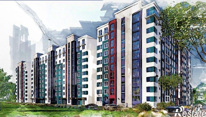 1-комн квартира в новом доме Понартская улица