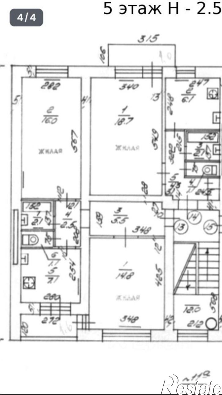 2-комн квартира Зоологическая улица, 11А,  д. 11А