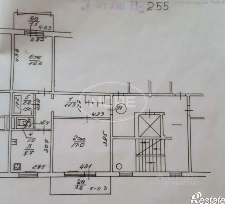 2-комн квартира улица Куйбышева, 65А,  д. 65А