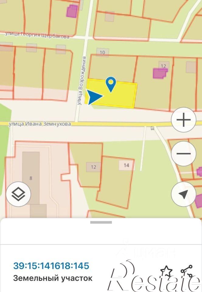 Купить землю, земельный участок за 4 500 000 рублей на улица Возрождения