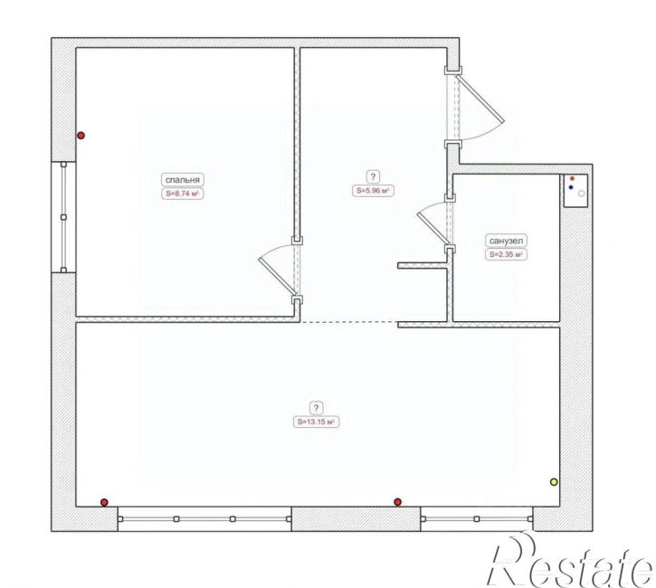1-комн квартира Красная улица, 95,  д. 95