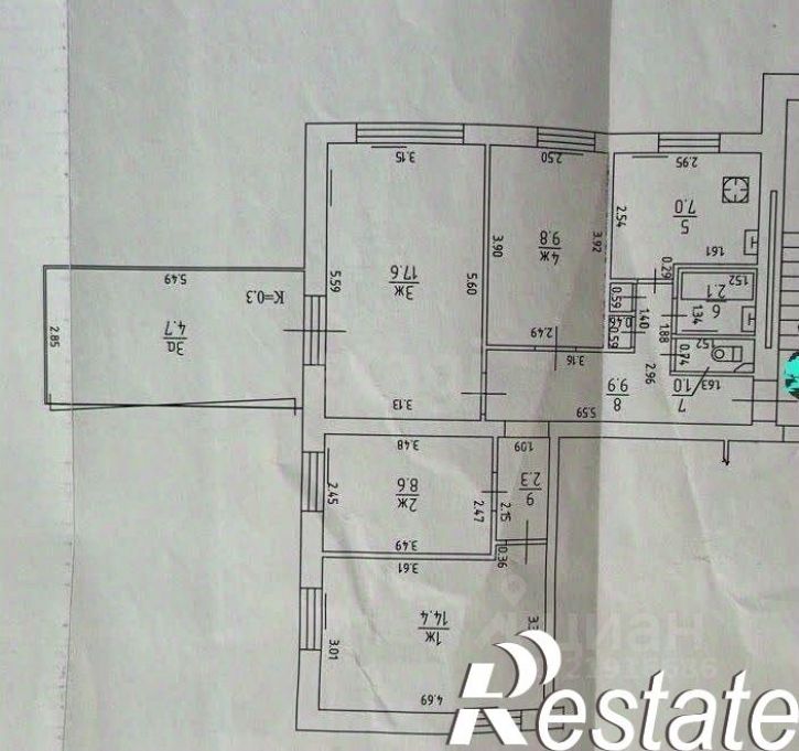 4-комн квартира Московский проспект, 84,  д. 84