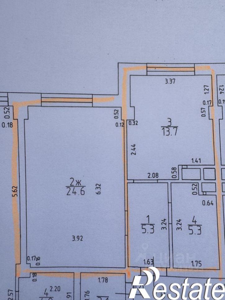 1-комн квартира Советский проспект, 81 к3,  д. 81 к3