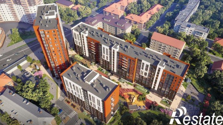 2-комн квартира в новом доме улица Юрия Гагарина, 28А,  д. 28А