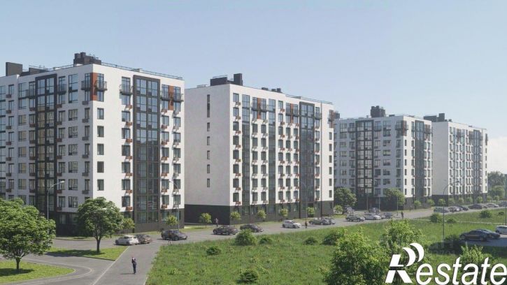 2-комн квартира в новом доме улица Поленова, 6 к2,  д. 6 к2