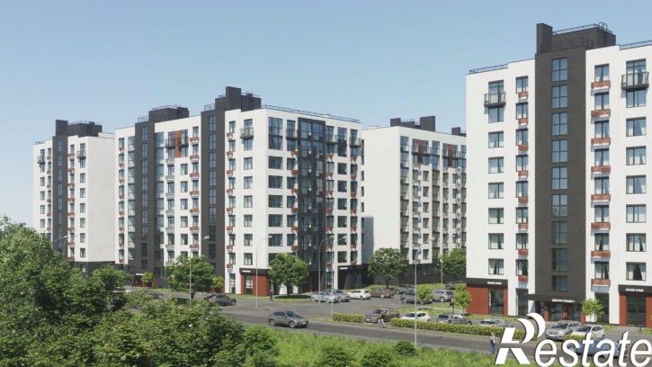 2-комн квартира в новом доме улица Поленова, 6 к2,  д. 6 к2