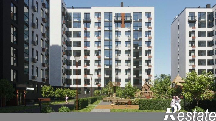 2-комн квартира в новом доме улица Поленова, 6 к2,  д. 6 к2