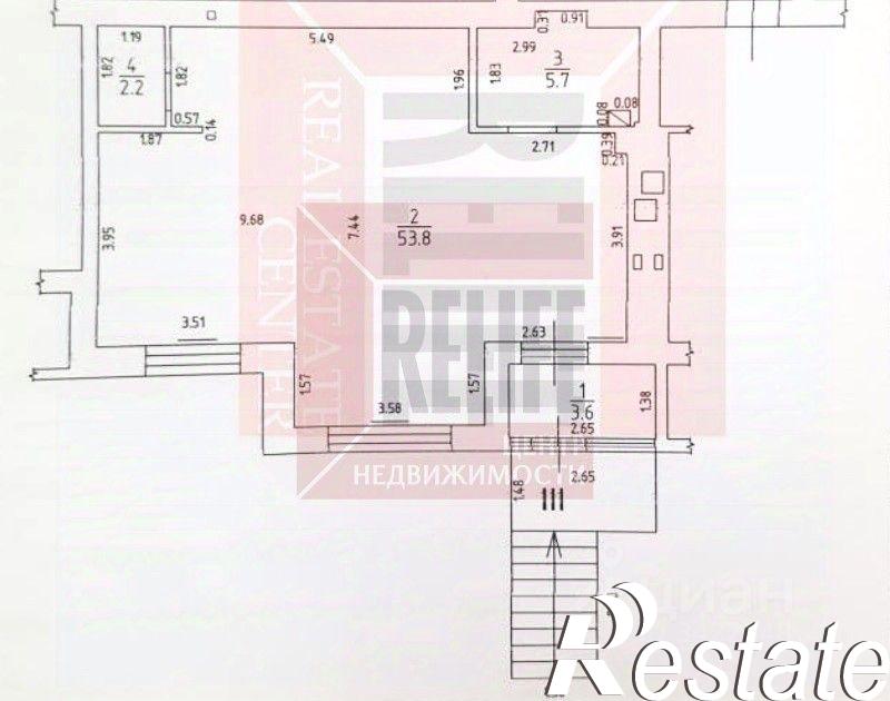 Купить торговое помещение за 10 451 800 рублей на Киевская улица, 30