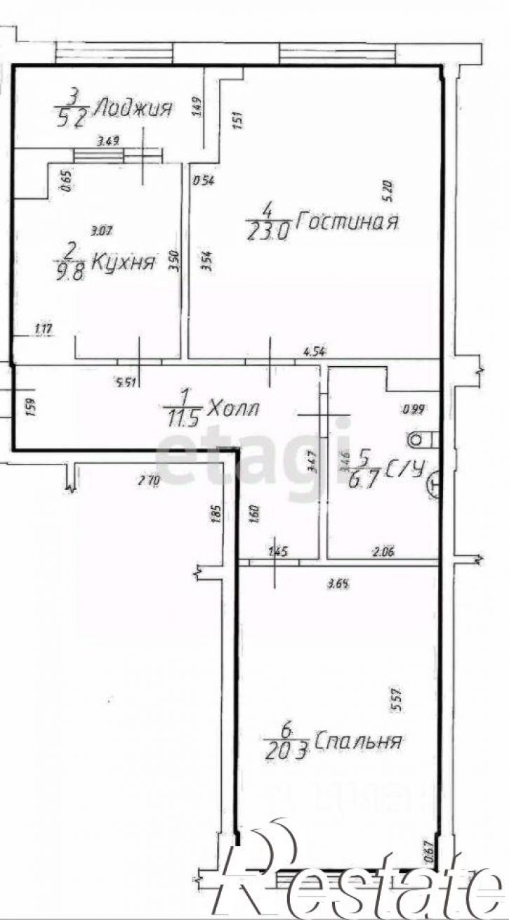 2-комн квартира улица Генерал-лейтенанта Озерова, 16А,  д. 16А