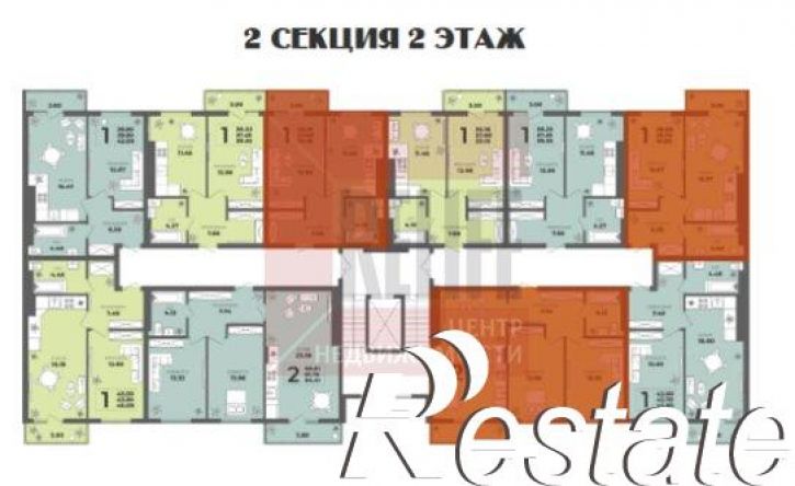 2-комн квартира в новом доме Интернациональная улица, 18,  д. 18