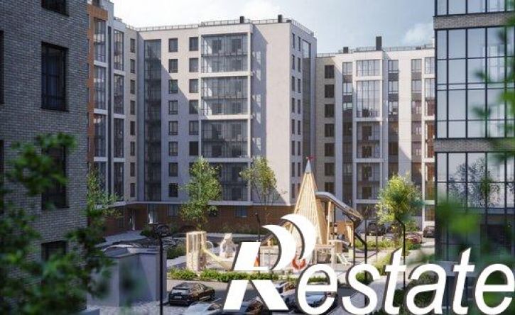 1-комн квартира в новом доме улица Александра Невского, 7Б,  д. 7Б